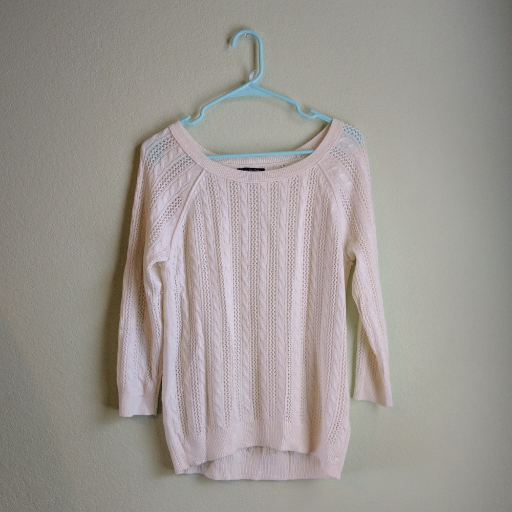AEO cable knit sweater